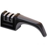 Механическая точилка для ножей inhouse Cucina IHCARB19, керамика/карбид вольфрама, черный