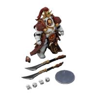 Фигурка JOYTOY Warhammer 40000 Белые Шрамы Qin Xa - Master of the Keshig with paired blades the Tails of the Dragon JT03622 1/18