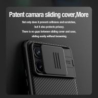 Чехол Nillkin CamShield Pro для Poco F6 Pro/Redmi K70/K70 Pro противоударный, черный