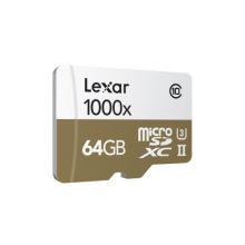 Карта памяти Lexar Professional 1000x microSDXC UHS-II 64GB + USB 3.0 reader
