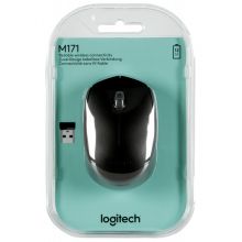 Беспроводная компактная мышь Logitech M171, черный