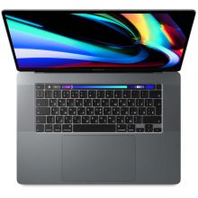 Ноутбук Apple MacBook Pro 16 with Retina display and Touch Bar Late 2019 MVVJ2LL/A (Intel Core i7 2600MHz/16"/3072x1920/16GB/512GB SSD/DVD нет/AMD Radeon Pro 5300M 4GB/Wi-Fi/Bluetooth/macOS) Space Gray