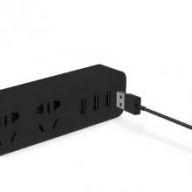 Сетевой фильтр Xiaomi Mi Power Strip 3 Sockets / 3 USB Ports (Black)