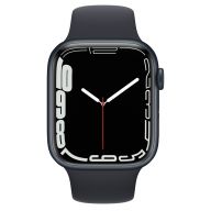 Умные часы Apple Watch Series 7 GPS 41mm Midnight Aluminium case with Sport Band (Midnight/Midnight)