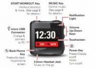 Motorola MOTOACTV 16GB (Black) - спортивные часы