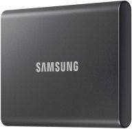 2 ТБ Внешний SSD Samsung T7, USB 3.2 Gen 2 Type-C, серый
