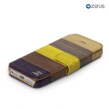 Чехол Zenus для Apple iPhone 5/5S/SE Prestige Natural EEL Diary (Multi Brown)