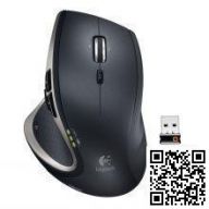 Logitech Performance Mouse MX Black USB-беспроводная мышь