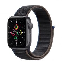 Умные часы Apple Watch SE GPS 40mm Aluminum Case with Sport Loop (Space Gray/Charcoal)