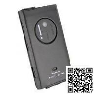 Кожаный чехол Noreve для Nokia Lumia 1020 Ambition Leather case (Ebene black)