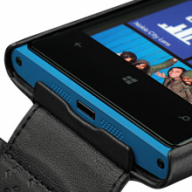 Кожаный чехол Noreve для Nokia Lumia 920 Ambition leather case (Black)