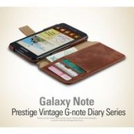 Чехол Zenus для Samsung Galaxy Note GT-N7000 Prestige Vintage G-Note Diary Series (Brown)