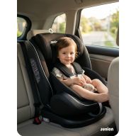 Автокресло Junion Odri группа 0+/1/2/3 (0-36 кг), 360°, Isofix, чёрный