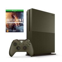 Игровая приставка Microsoft Xbox One S 1TB +  Battlefield 1 Special Edition
