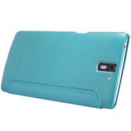 Чехол - книжка Nillkin для OnePlus One Sparkle Leather Case (Blue)