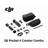 Экшн-камера DJI Osmo Pocket 4 Creator Combo, память 107 ГБ 4K / 240 кадров в секунду, черный