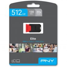 Флешка PNY 512GB Elite-X USB-C 3.1 Gen 1