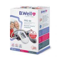 Тонометр B.Well PRO-30, полуавтоматический, манжета 22-32 см, 2хААА