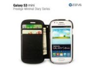 Чехол Zenus для Samsung GALAXY S3 mini Prestige Minimal Diary (Black)