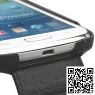 Кожаный чехол Noreve для Samsung GT-i9260 Galaxy Premier Ambition leather case (Ebony black)