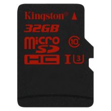 Карта памяти Kingston SDCA3/32GBSP (90/80 Mb/s) microSDHC Class 10 UHS 32GB