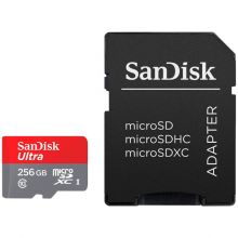 Карта памяти SanDisk Ultra microSDXC 256GB (SDSQUA4-256G-GN6MN)