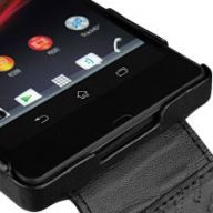 Кожаный чехол Noreve для Sony Xperia Z Tradition leather case (Black)