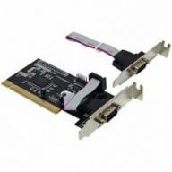 Контроллер PCI ST-Lab I212 2xCOM LOW PROFILE RS-232 MosChip/NetMos 9835 Retail