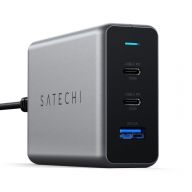 Сетевое зарядное устройство Satechi 100W USB-C PD Compact Gan Charger, cерый ST-TC100GM-EU