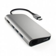 USB-C адаптер Satechi Aluminum Type-C Multi-Port Adapter (Space Gray)