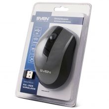 Мышь SVEN RX-325 Wireless Silver-Black USB