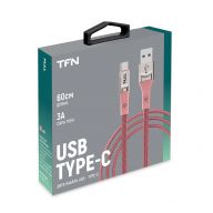 Кабель USB Type-C TFN 0.6m Zinc rose (TFN-CZNUSBC06MRO)