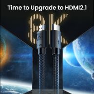 Кабель HDMI 2.1 UGREEN (8K/4320p/HDR/60p/48Gbps), 2.0 м