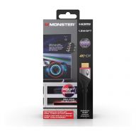 Кабель Monster VME 20006 (4K High Speed HDMI Cable, 21 Gbps, Red, 1.8м)