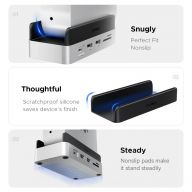 Док-станция ORICO MiniDock Desktop Stand для Mac Mini M4 и M4 Pro слот под SSD