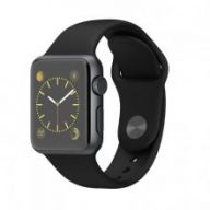 Умные часы Apple Watch Series 2 38mm Space Gray Aluminum Case with Black Sport Band
