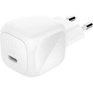 Сетевое зарядное устройство Belkin BoostCharge Compact USB-C PD 45W Wall Charger+ кабель Type-C, белый (WCA013kq1MWH-B6)