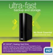 Внешний жёсткий диск WD My Book Essential 3TB 3.5" USB 3.0 (WDBACW0030HBK)
