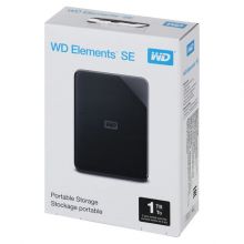 Внешний жесткий диск 2.5" WD 1TB Elements SE (WDBEPK0010BBK-WESN)