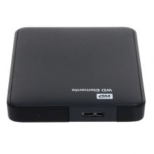 Внешний HDD Western Digital WD Elements Portable 500 ГБ WDBUZG5000ABK-WESN USB 3.0 (Black)