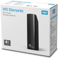 Внешний жесткий диск 4Tb WD Elements Desktop WDBWLG0040HBK-EESN черный USB 3.0